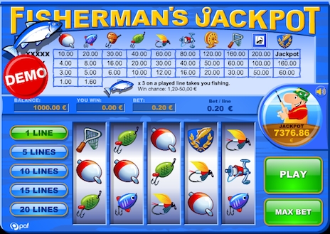 Игровой автомат «Fisherman’s Jackpot» в казино Вулкан Бет
